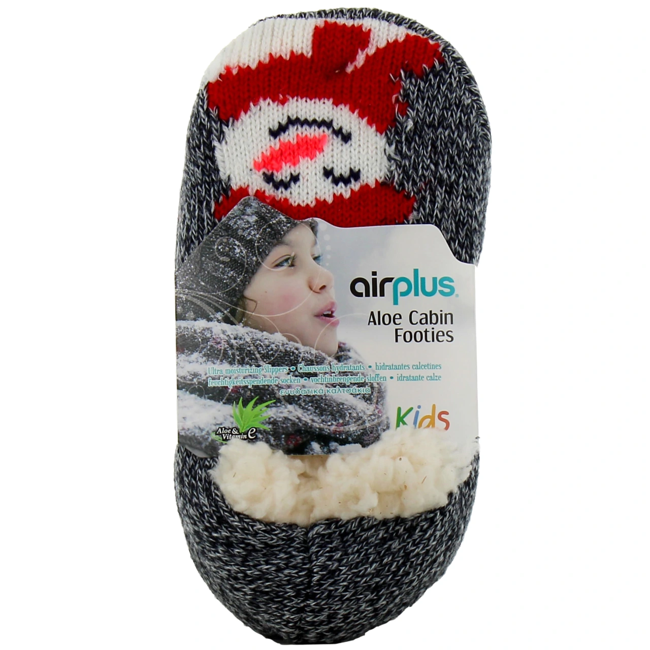 AirPlus Aloe Cabin Footies Chaussons Hydratants 26-31 Enfant - Vue 2