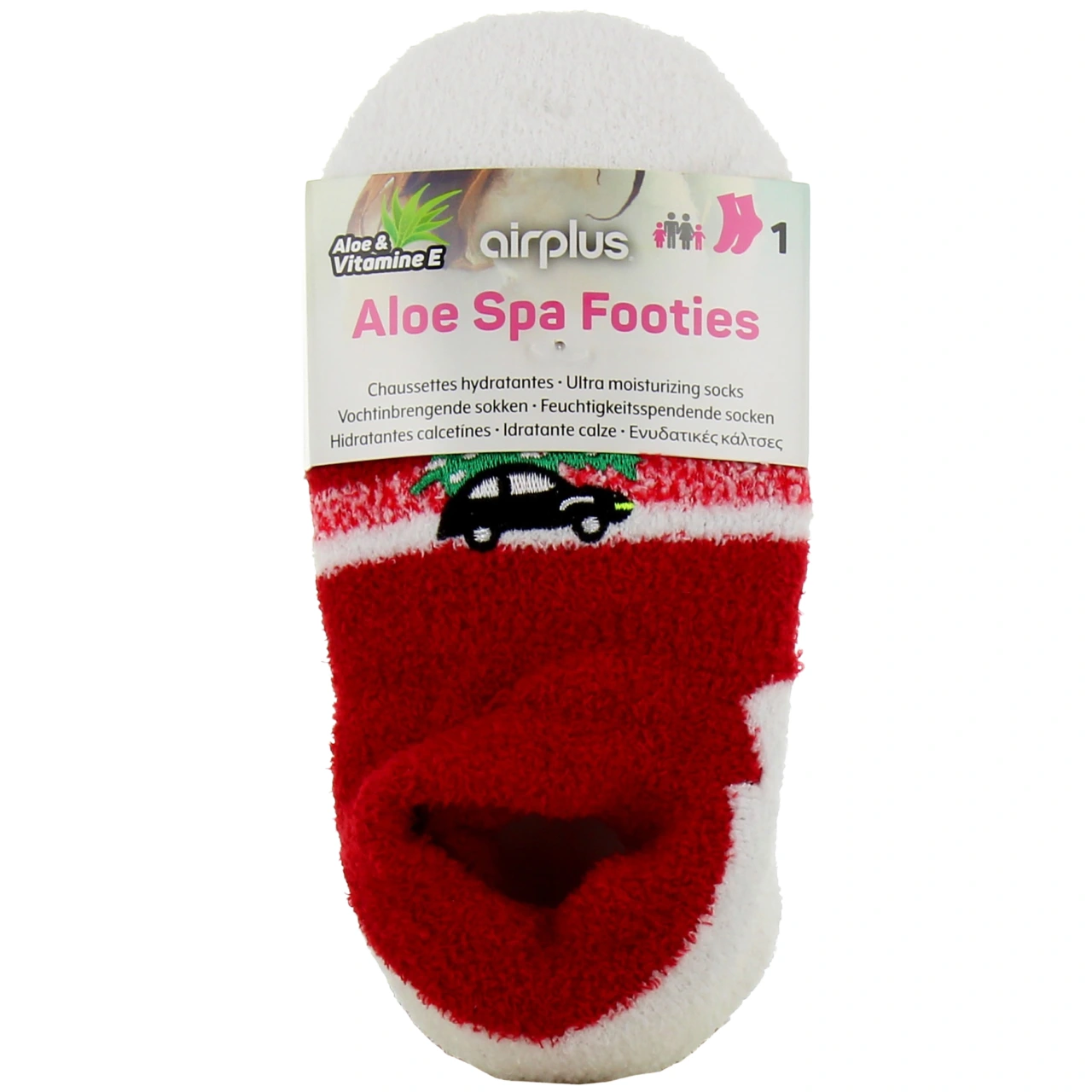 AirPlus Aloe Cabin Footies Chaussons Hydratants 26-31 Enfant - Vue 3