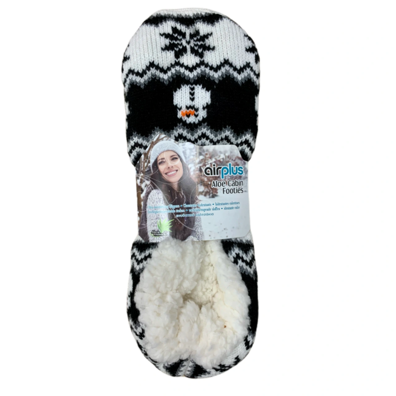 AirPlus Aloe Cabin Footies Chaussons Hydratants 28-36 Femme - Vue 6