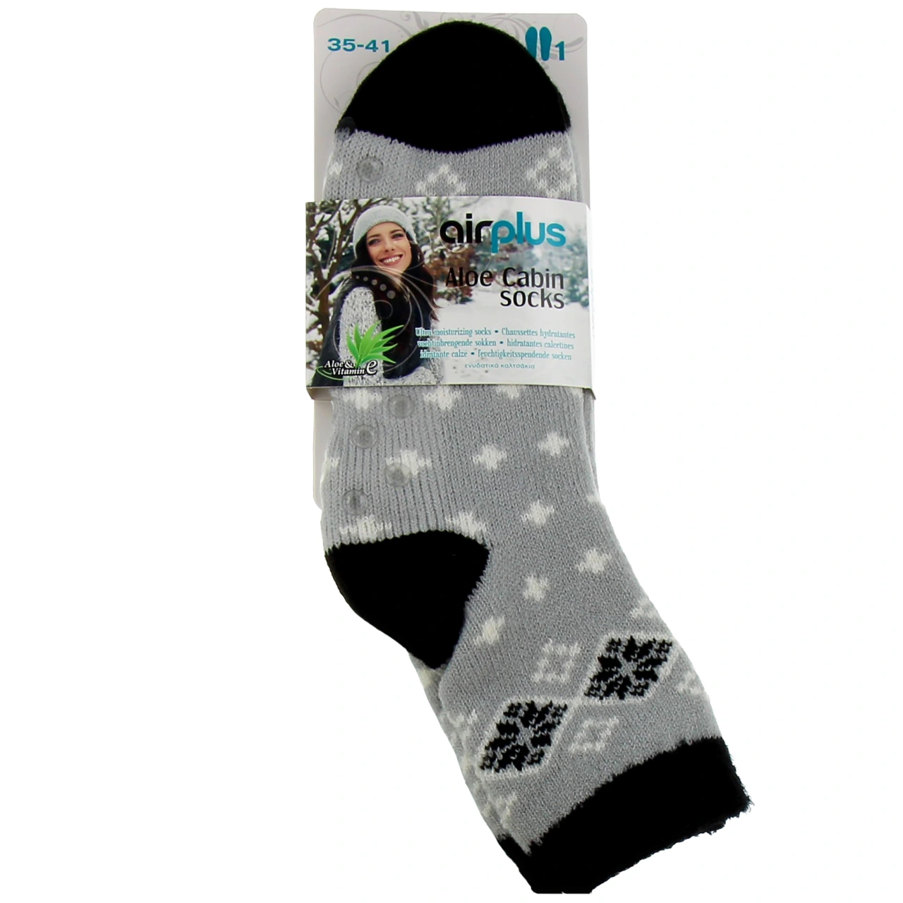 AirPlus Aloe Cabin Socks Chaussettes Hydratantes 36-41 Femmes - Vue 6