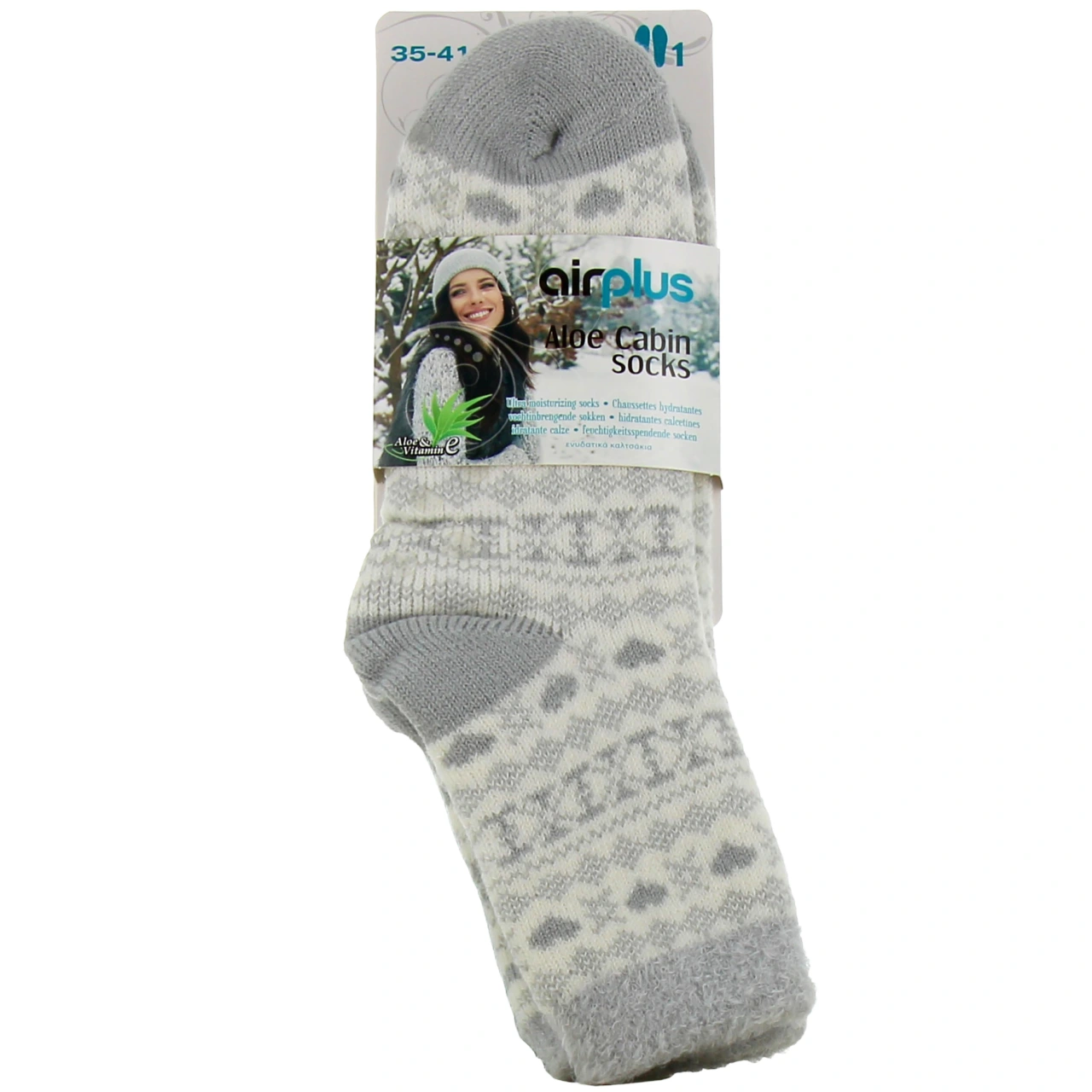 AirPlus Aloe Cabin Socks Chaussettes Hydratantes 36-41 Femmes - Vue 5