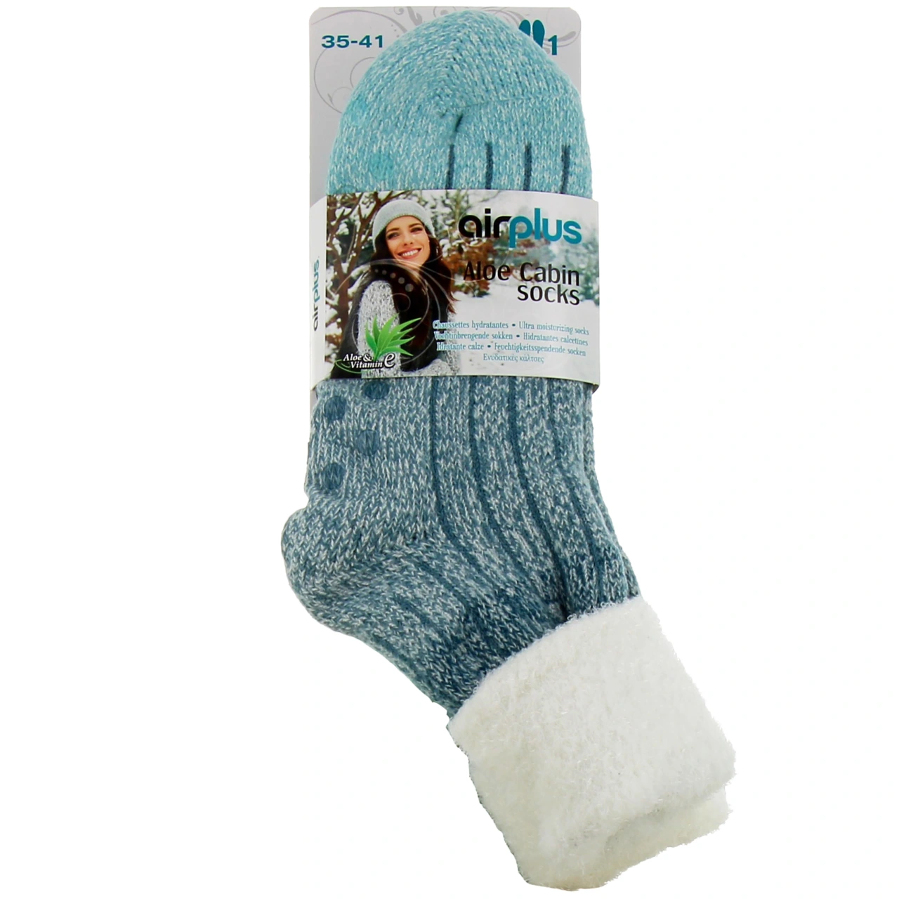 AirPlus Aloe Cabin Socks Chaussettes Hydratantes 36-41 Femmes - Vue 3