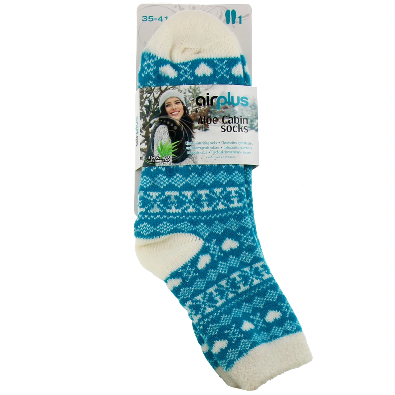 AirPlus Aloe Cabin Socks Chaussettes Hydratantes 36-41 Femmes - Vue 2