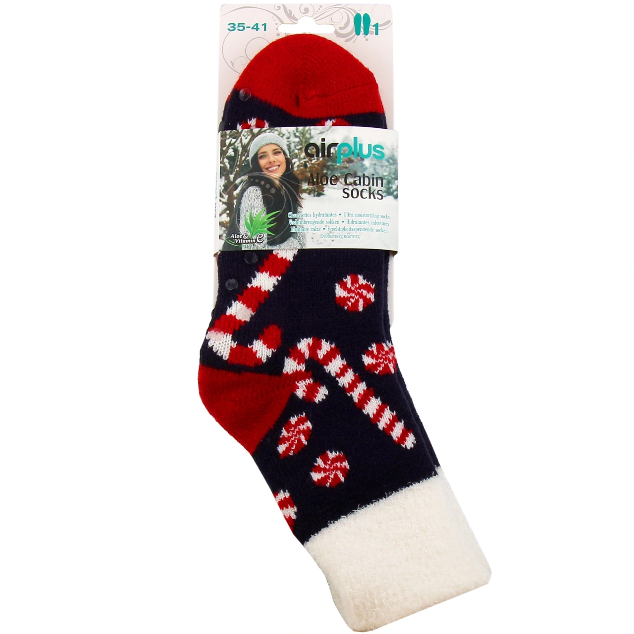 AirPlus Aloe Cabin Socks Chaussettes Hydratantes 36-41 Femmes - Vue 11