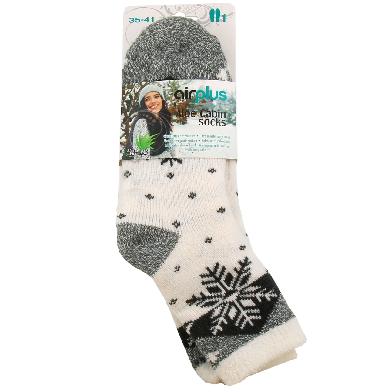 AirPlus Aloe Cabin Socks Chaussettes Hydratantes 36-41 Femmes - Vue 13