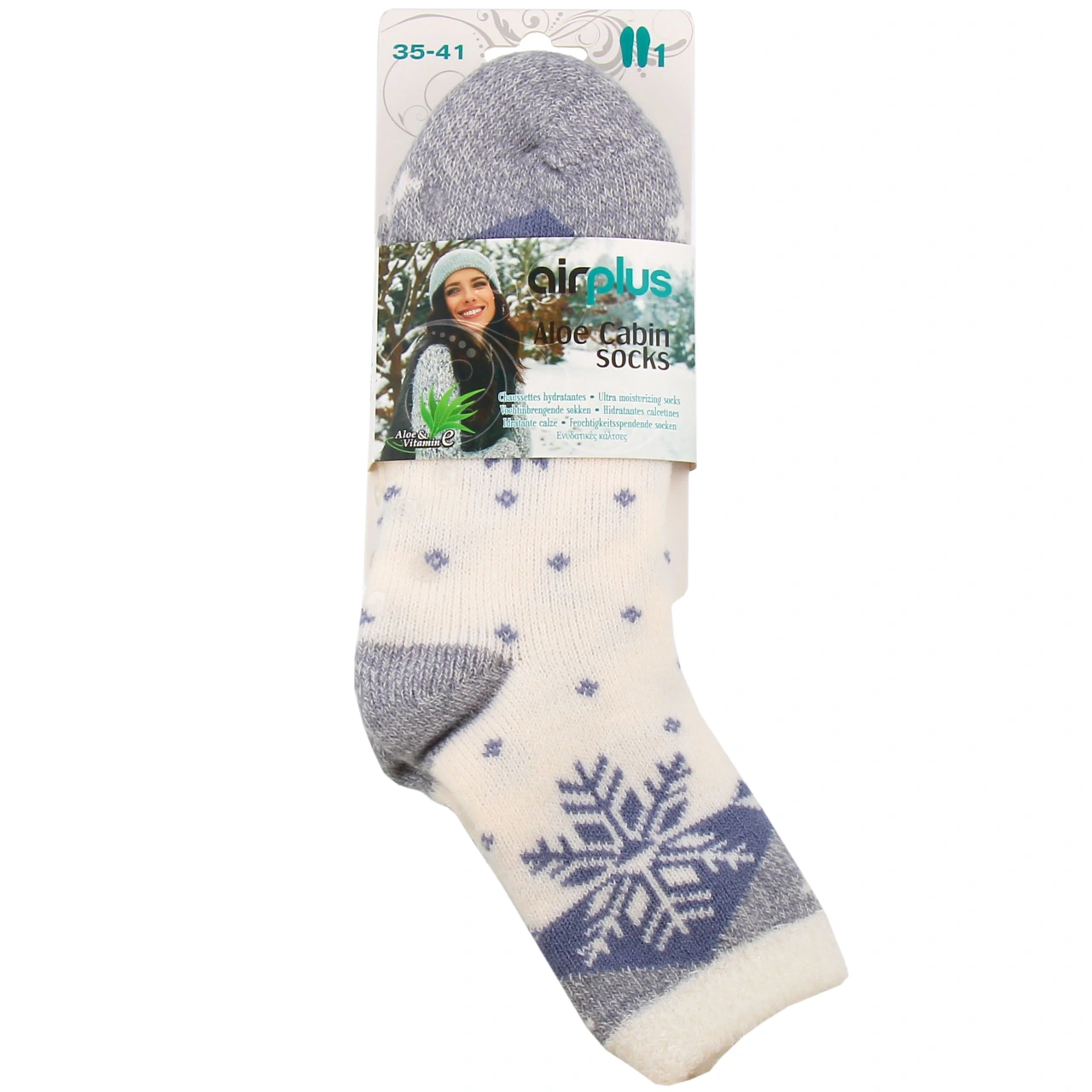 AirPlus Aloe Cabin Socks Chaussettes Hydratantes 36-41 Femmes - Vue 15