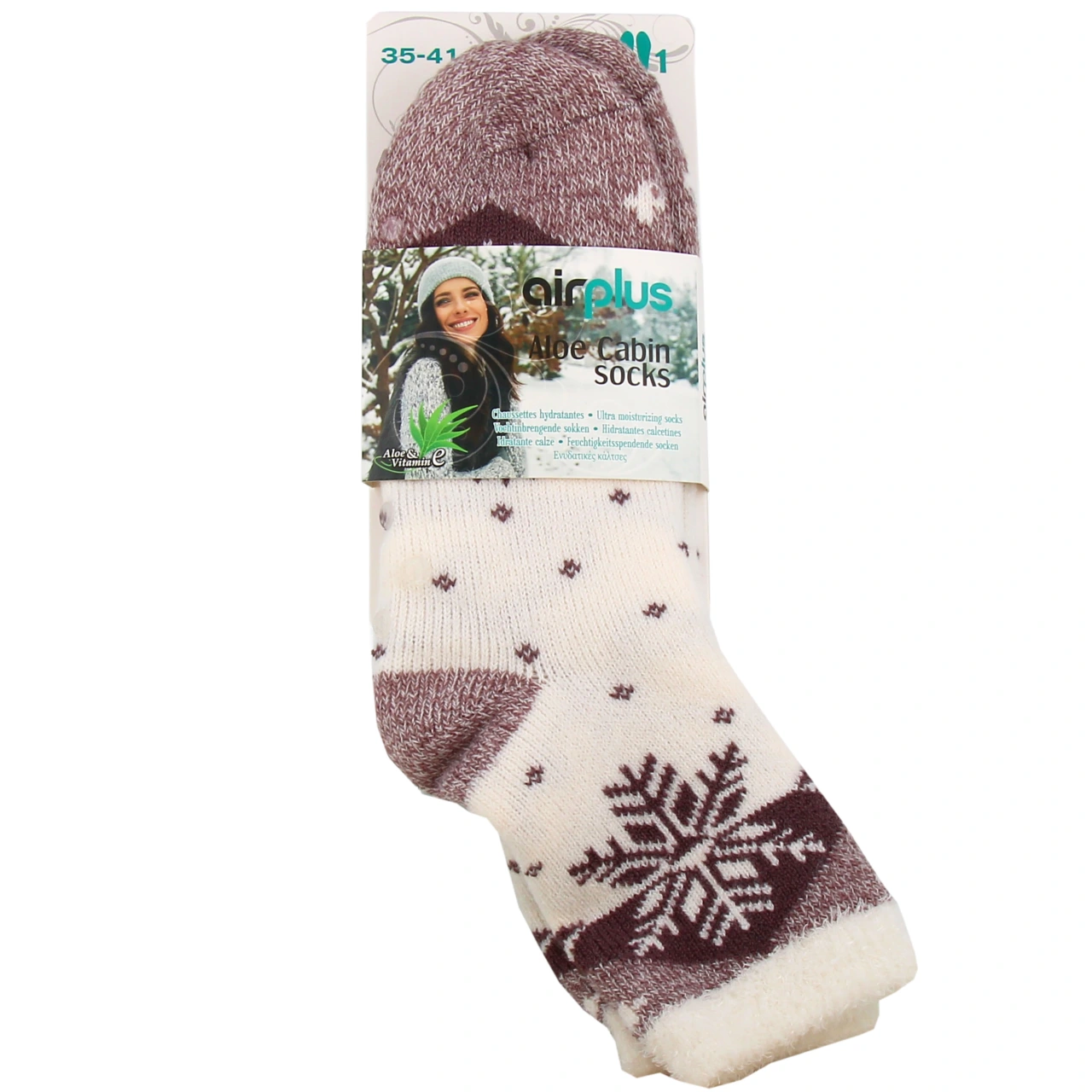 AirPlus Aloe Cabin Socks Chaussettes Hydratantes 36-41 Femmes - Vue 14