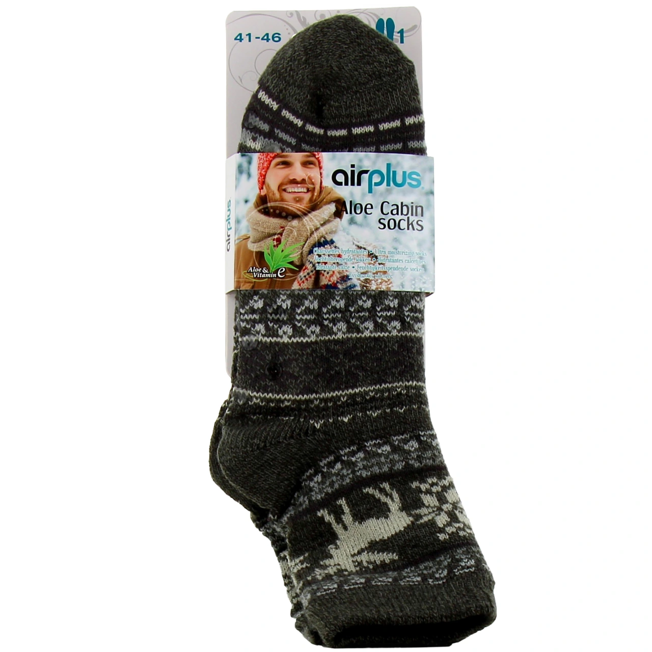 AirPlus Aloe Cabin Socks Chaussettes Hydratantes Hommes - Vue 2