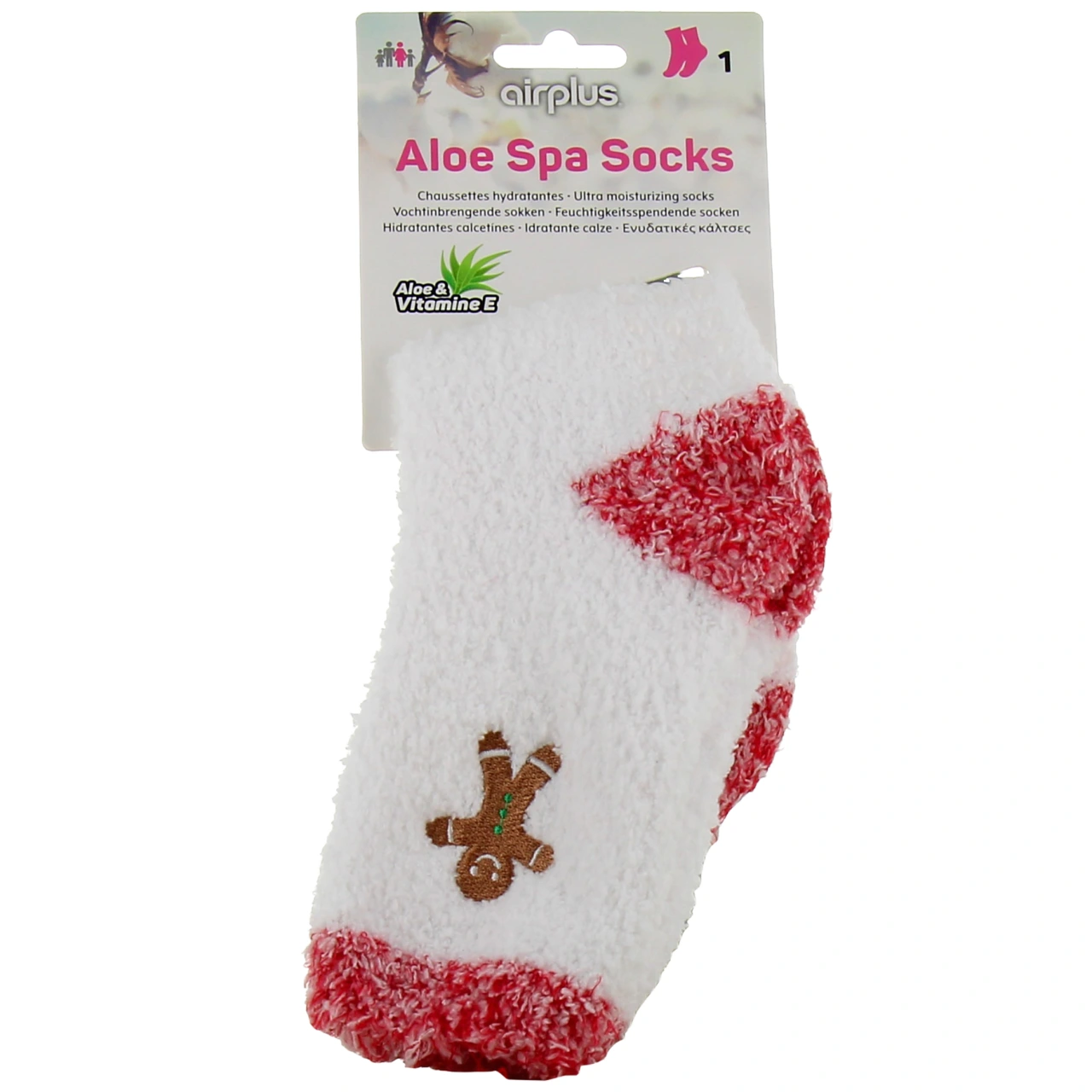 AirPlus Aloe Spa Socks Chaussettes Hydratantes Taille Unique - Airplus