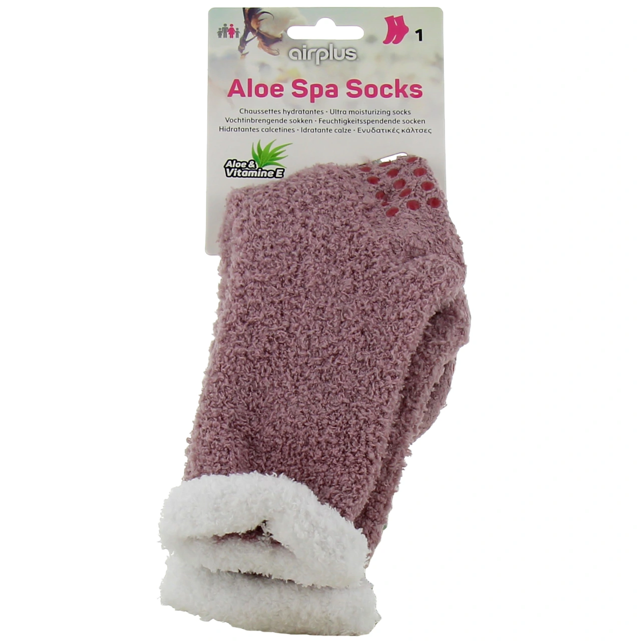 AirPlus Aloe Spa Socks Chaussettes Hydratantes Taille Unique - Vue 5