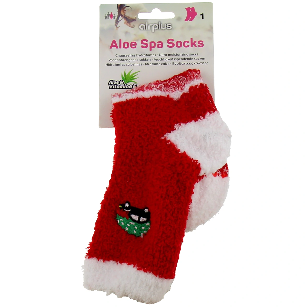 AirPlus Aloe Spa Socks Chaussettes Hydratantes Taille Unique - Vue 6