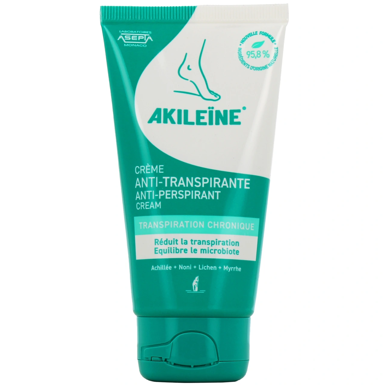 Akileïne Crème Anti-transpirante Actif Myco-Préventif - Akileïne