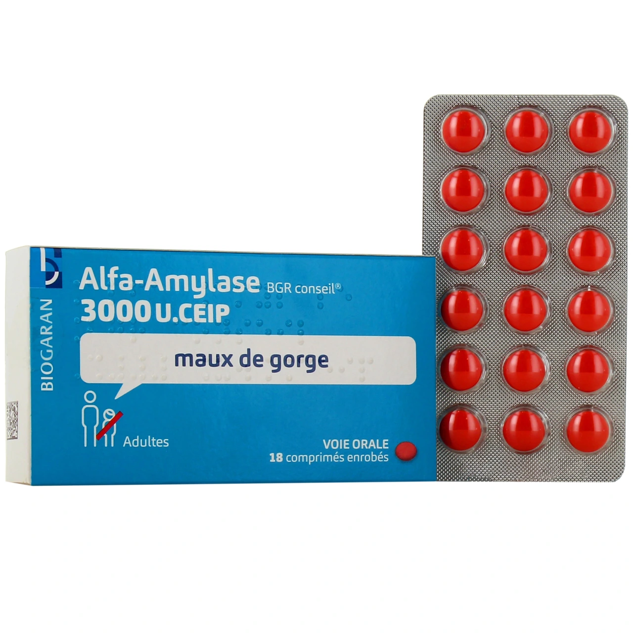 Alfa-Amylase Maux de Gorge Biogaran - Biogaran