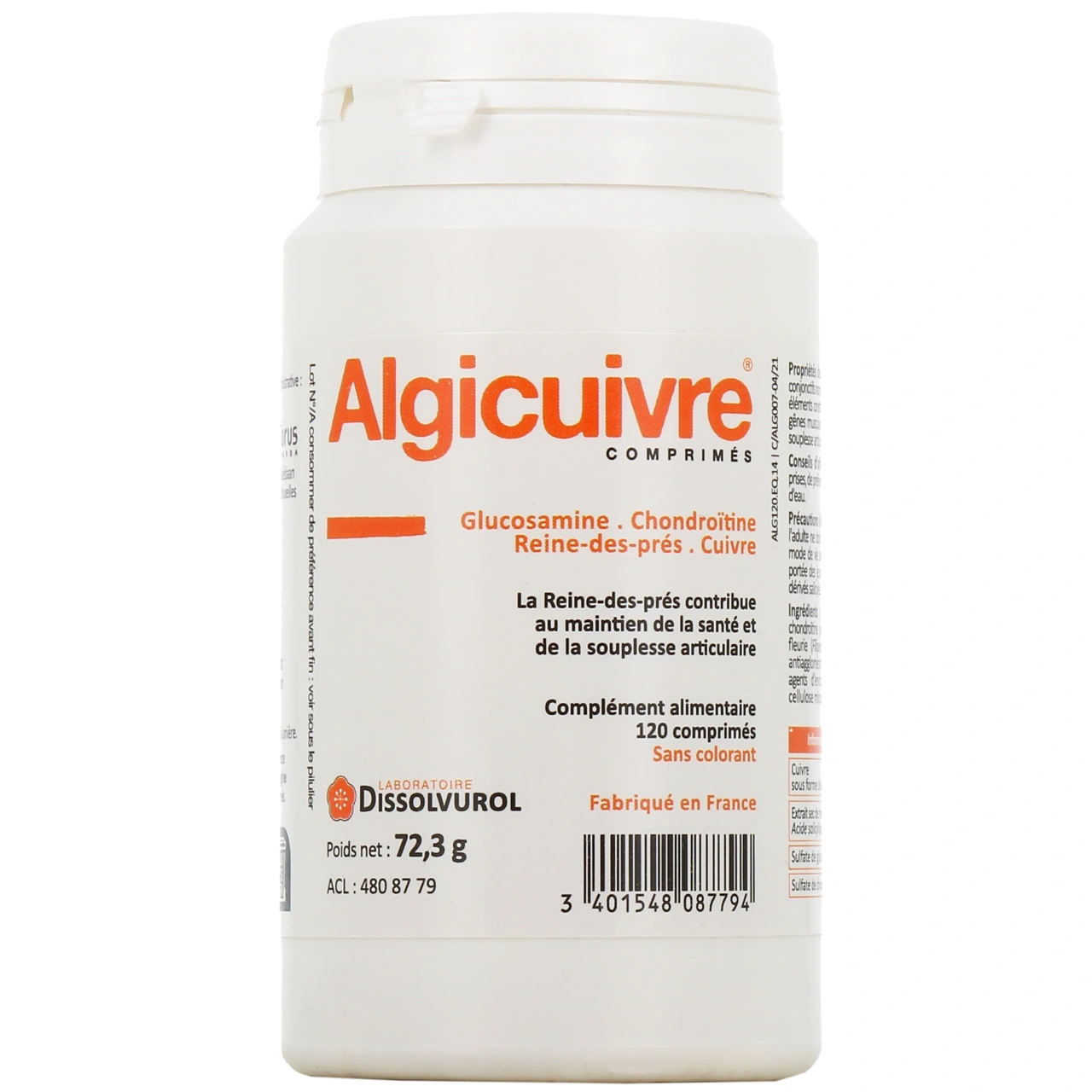 Algicuivre - Laboratoire Dissolvurol