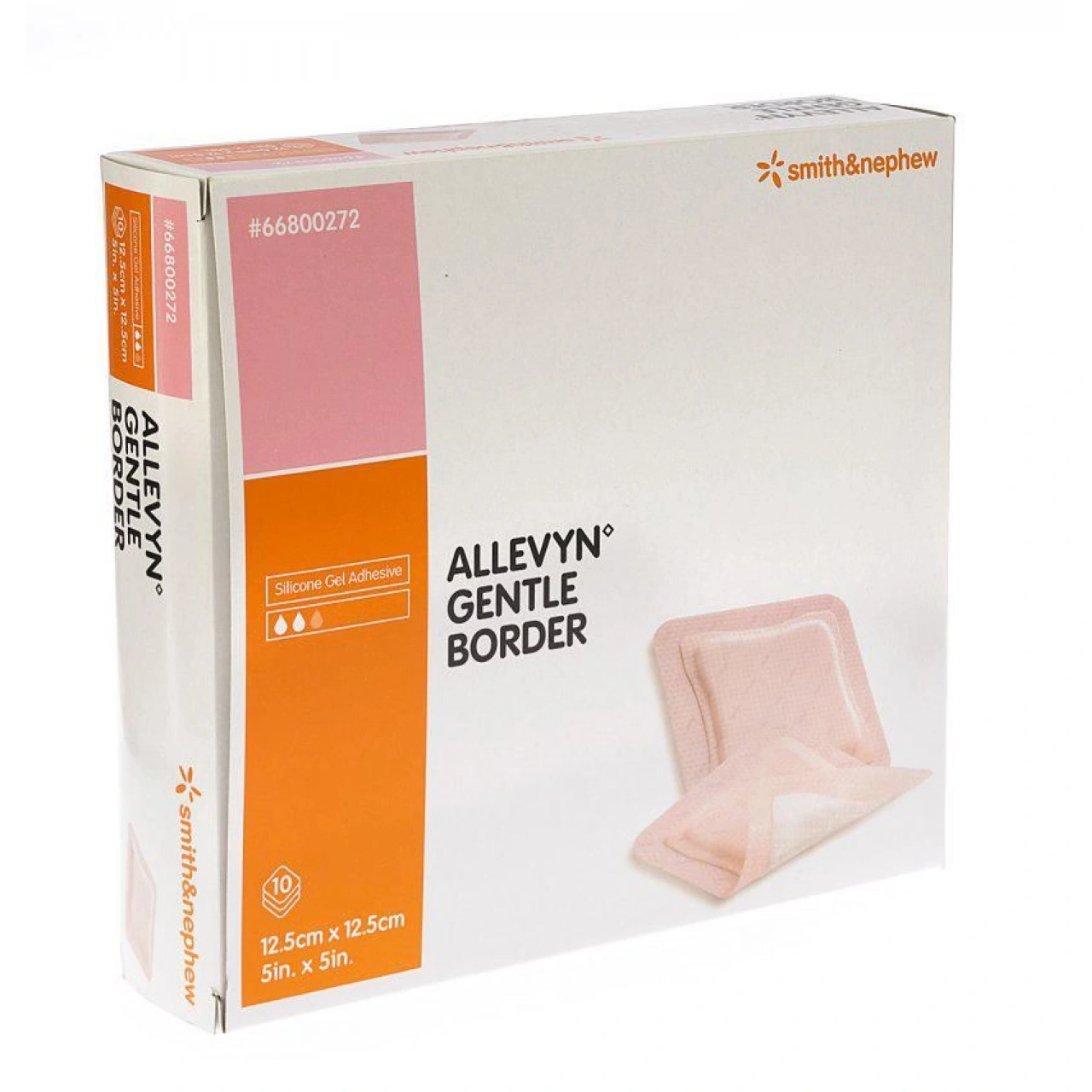 Allevyn Gentle Border Carré Pansement Hydrocellulaire - Vue 3