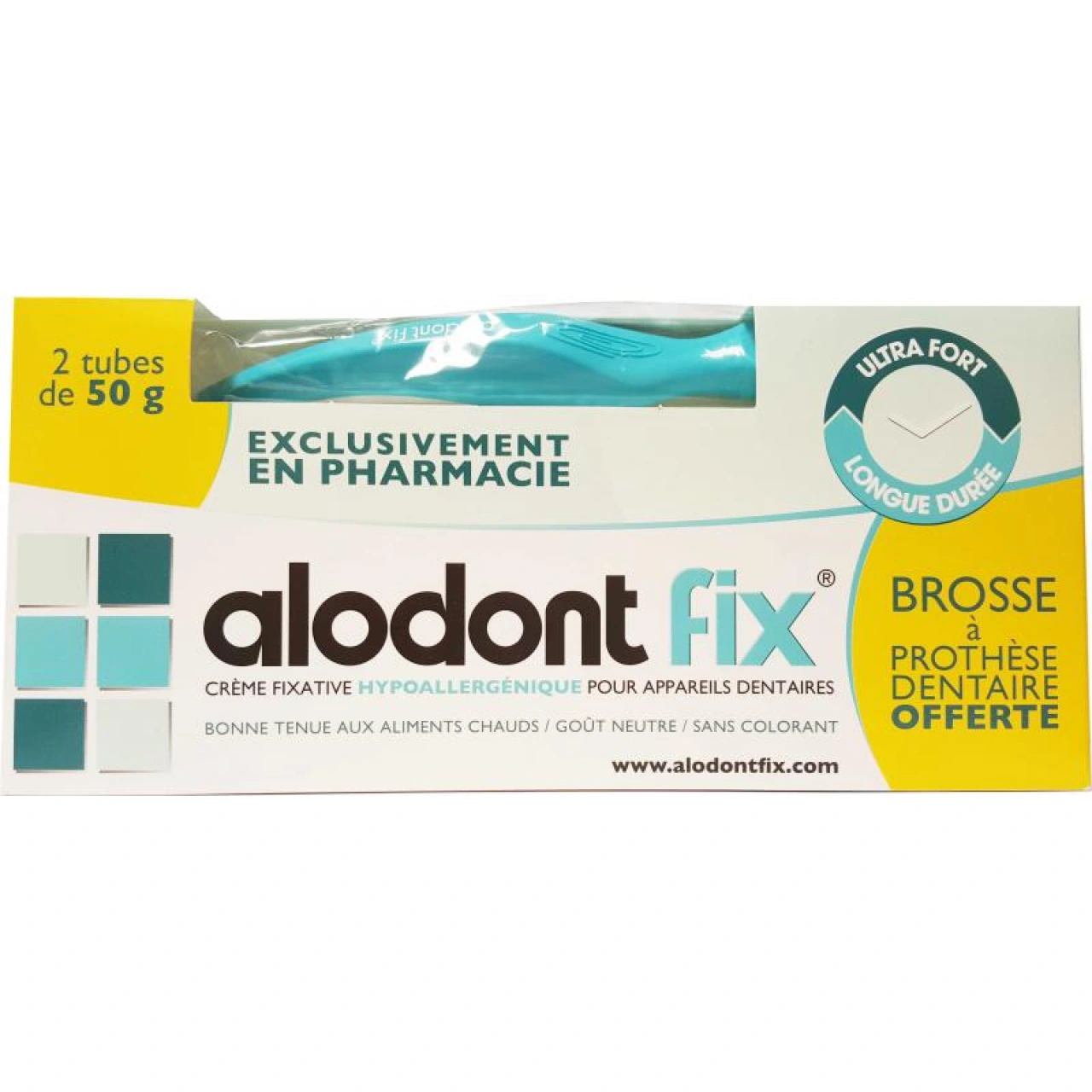 Alodont Fix Crème Fixative pour Appareil Dentaire - Vue 4