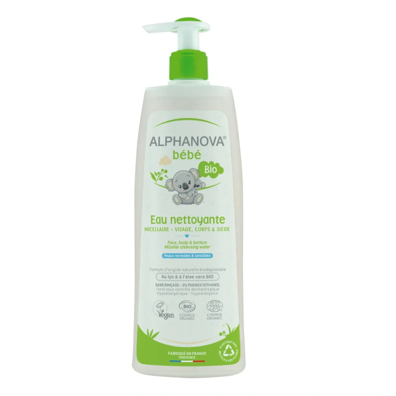 Alphanova Bébé Eau Nettoyante Bio - Alphanova