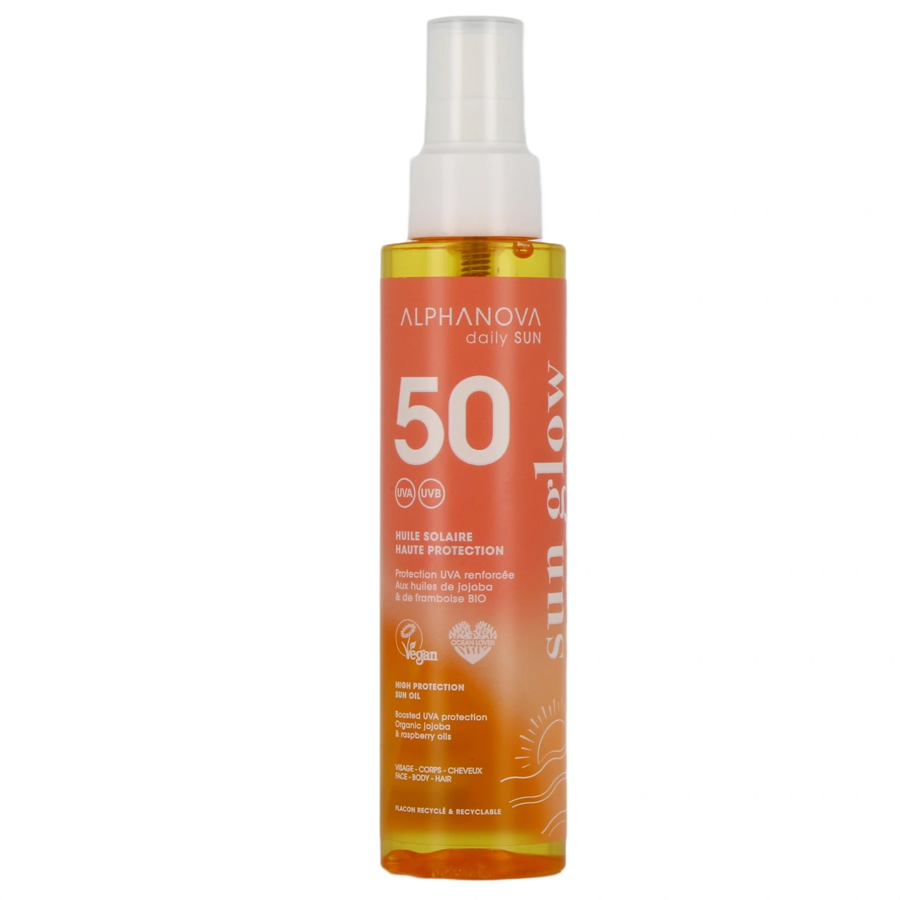 Alphanova Daily Sun Huile Solaire Haute Protection - Vue 2