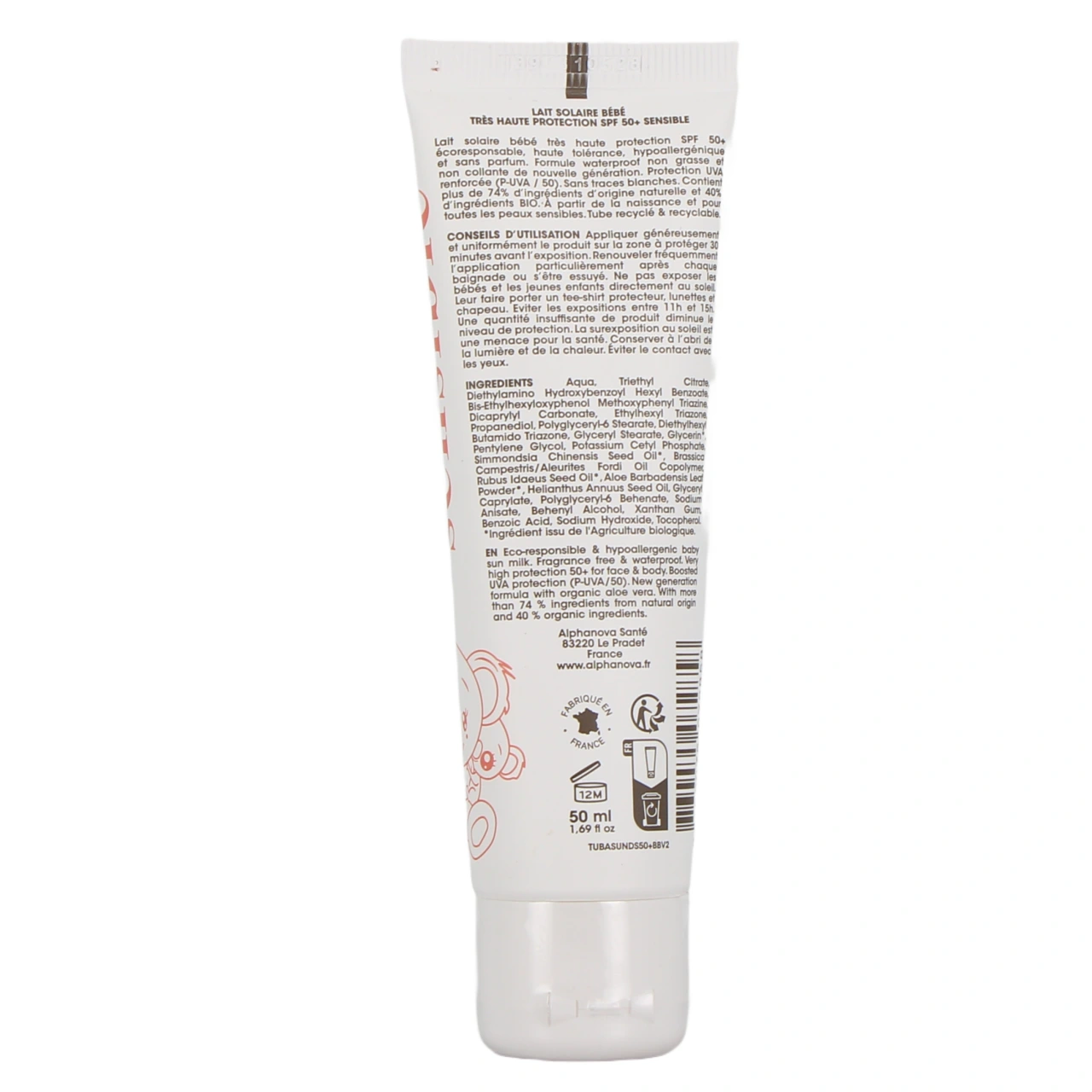 Alphanova Sun Lait Solaire Bébé - Vue 3