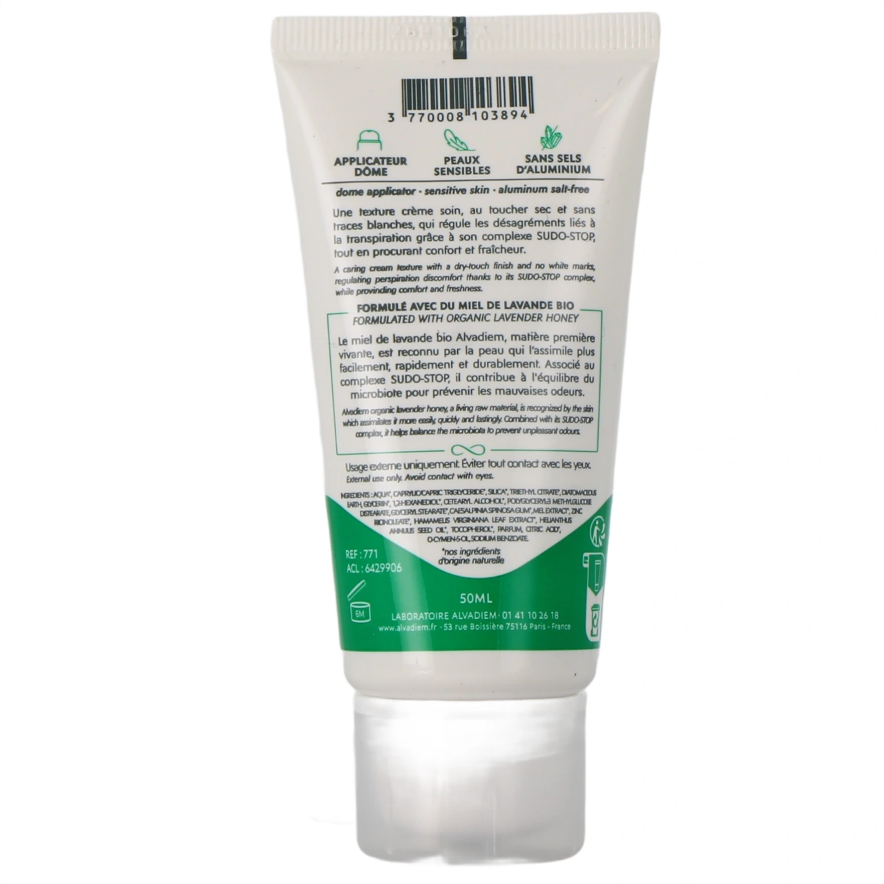 Alvadiem Déo Crème Anti-transpirant - Vue 3