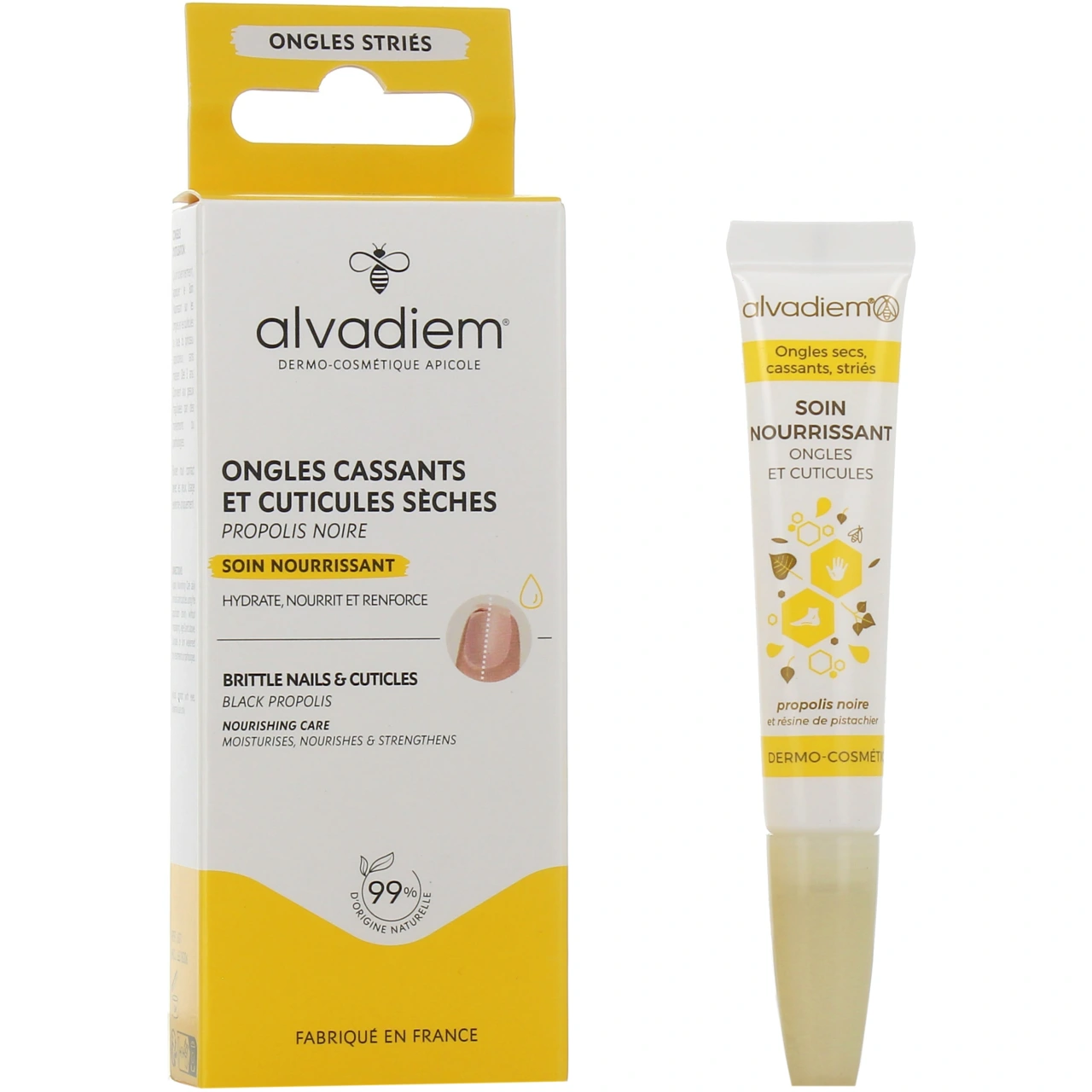 Alvadiem Soin Nourrissant Ongles et Cuticules - Alvadiem