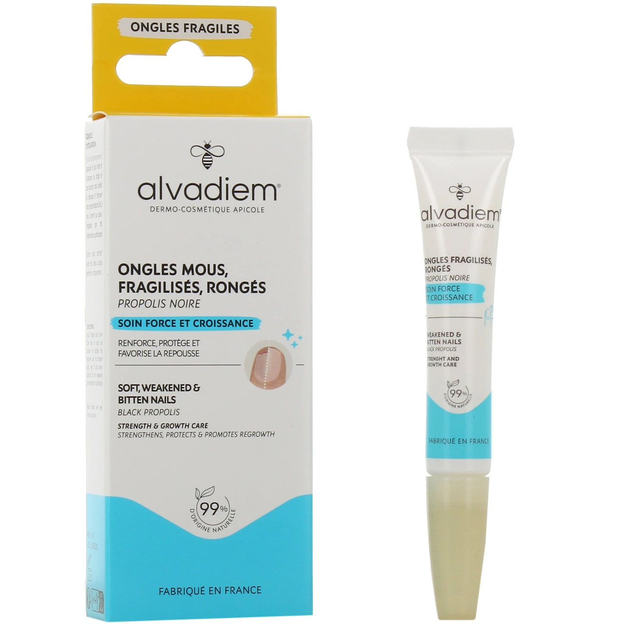 Alvadiem Soin Ongles Force et Croissance - Alvadiem
