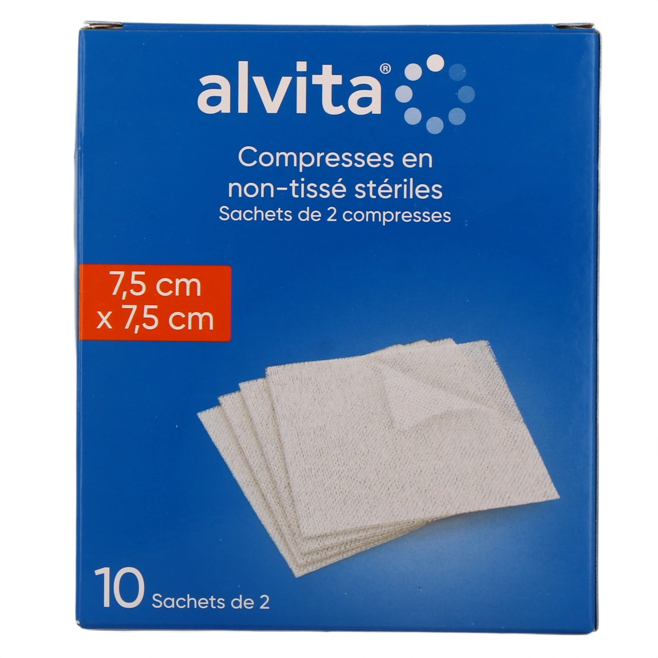 Alvita Compresses Stériles Non Tissées - Vue 2