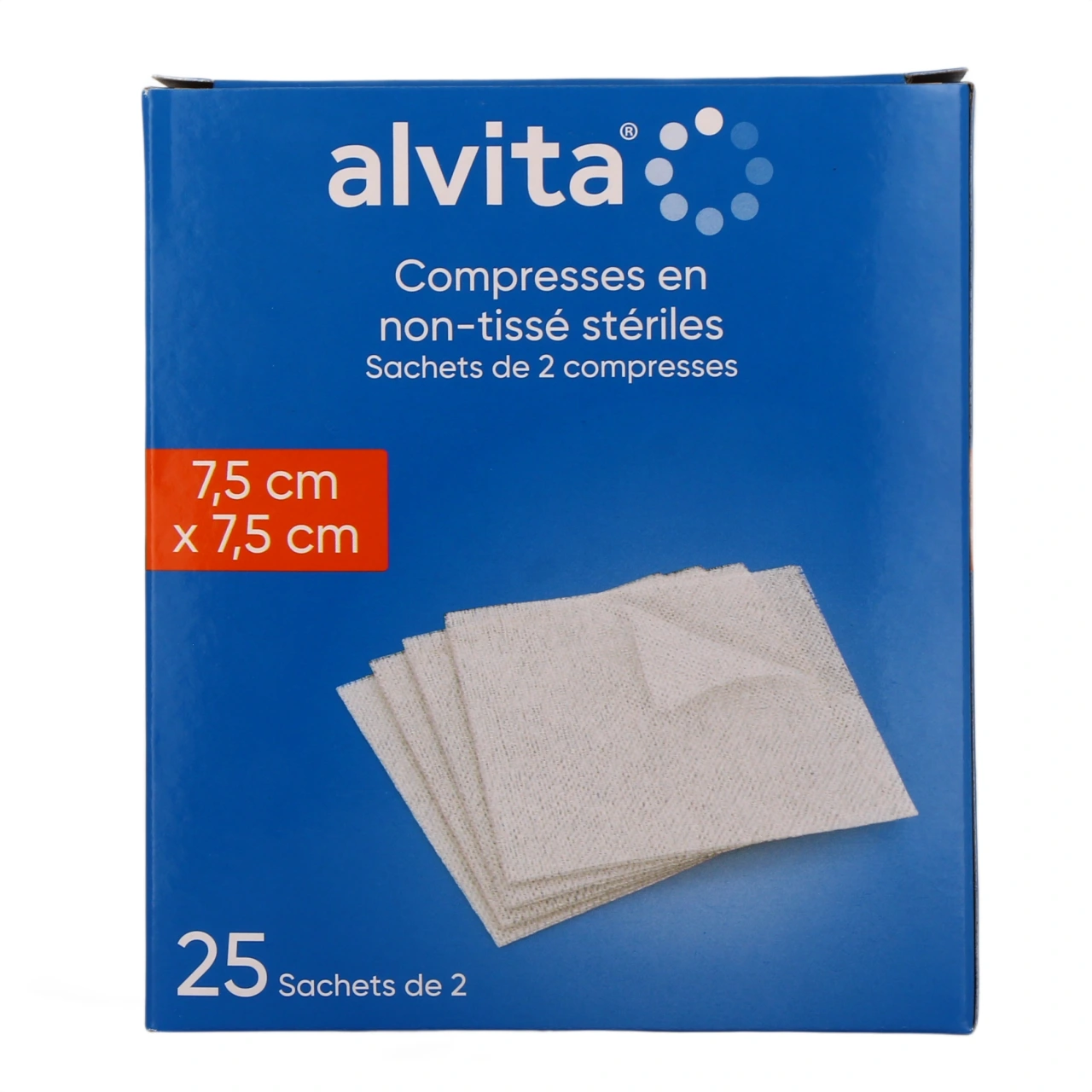 Alvita Compresses Stériles Non Tissées - Vue 5