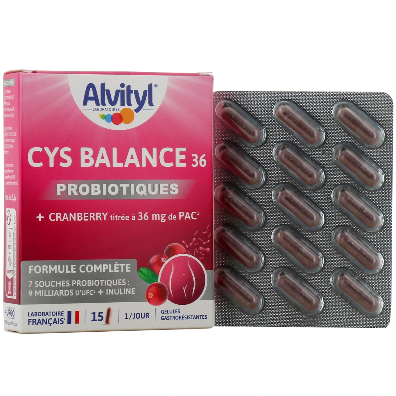 Alvityl Cys Balance 36 Probiotiques - Alvityl