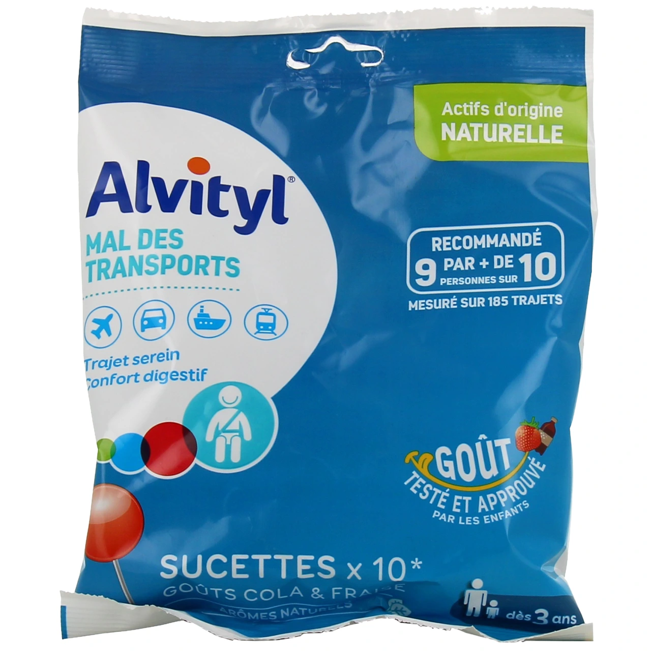 Alvityl Sucettes Mal des Transports - Alvityl