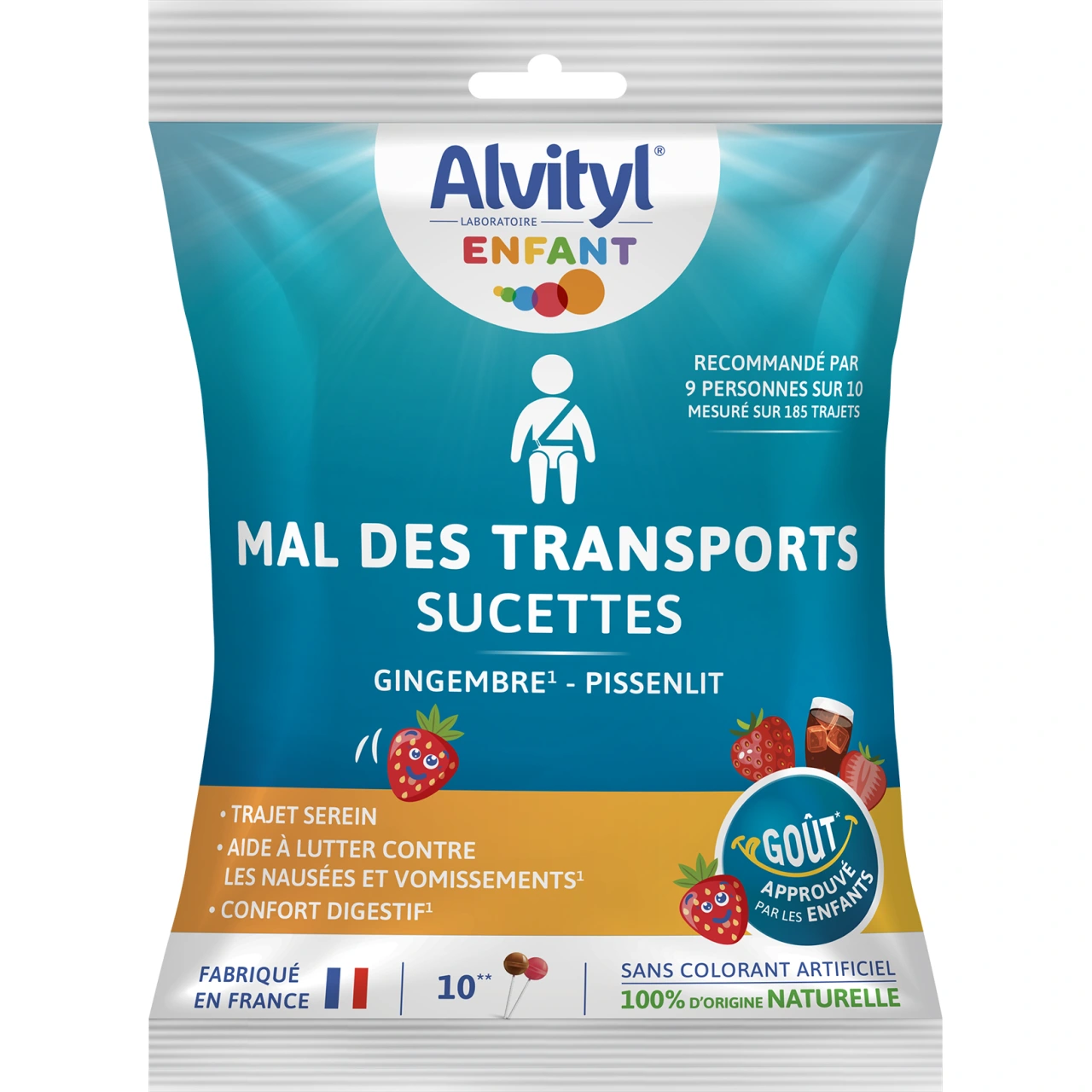 Alvityl Sucettes Mal des Transports - Alvityl
