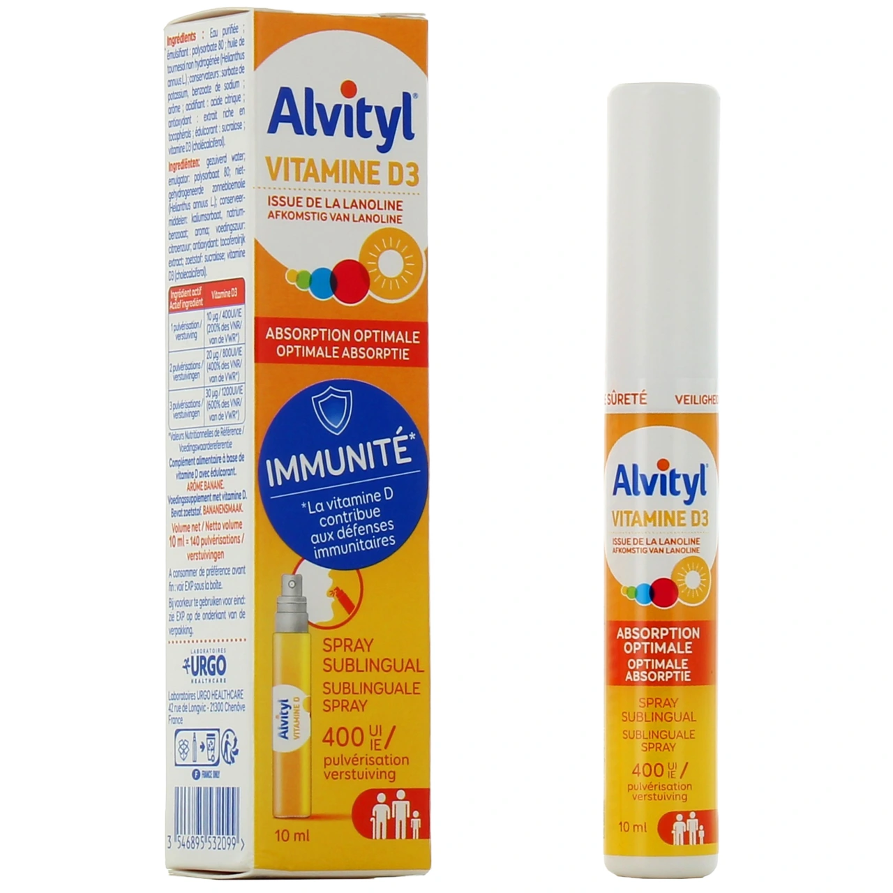 Alvityl Vitamine D3 Spray - Alvityl