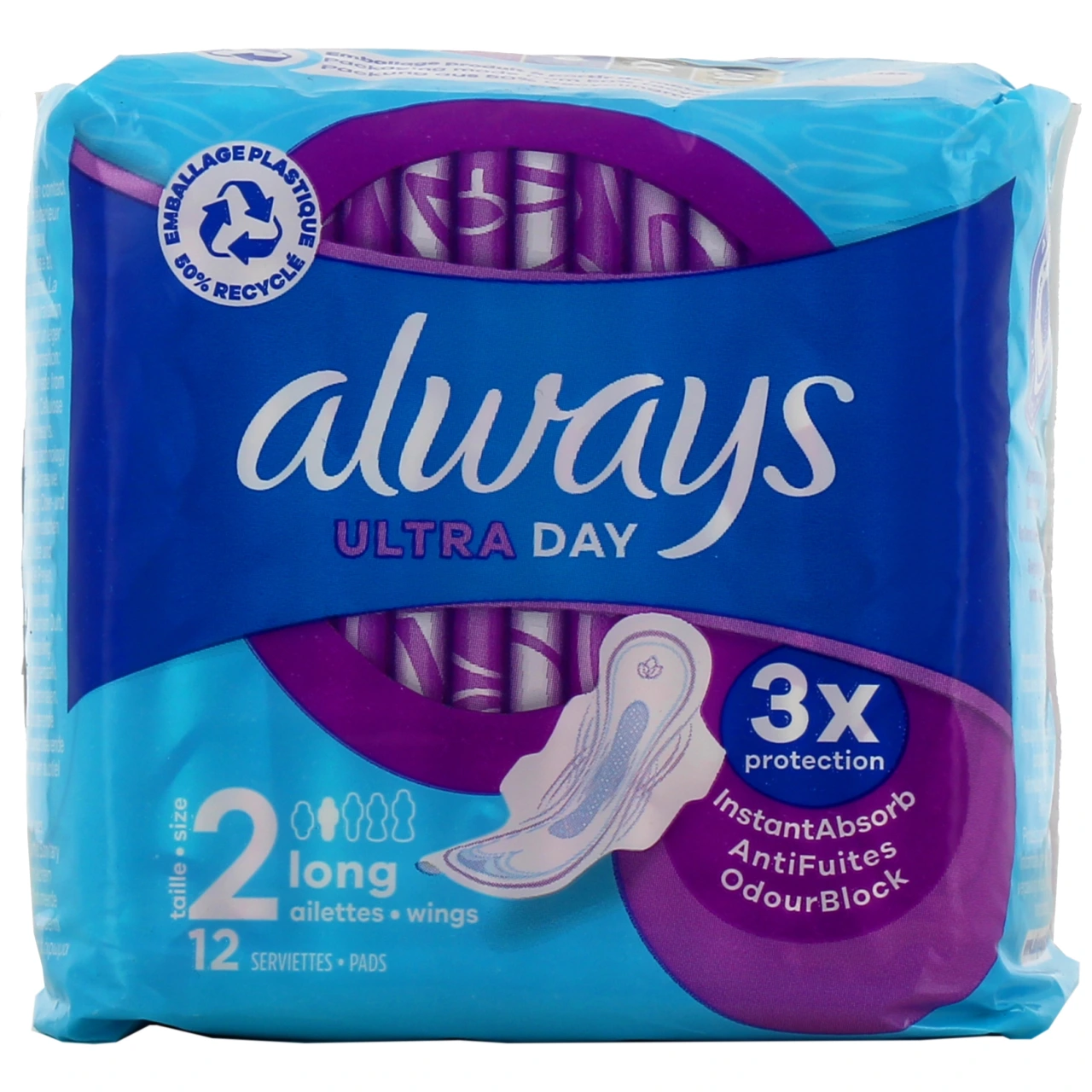 Always Ultra Serviettes périodiques avec ailettes - Vue 4