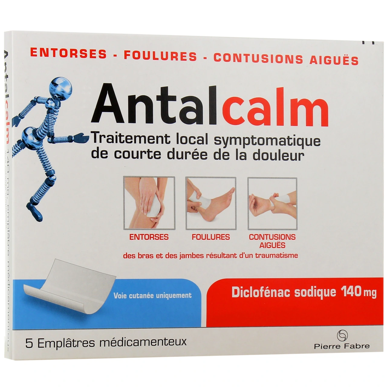 Antalcalm Emplâtres 140mg - Pierre Fabre