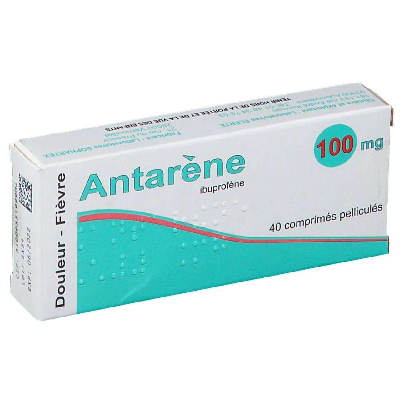 Antarene Gé 100 mg - Élerté