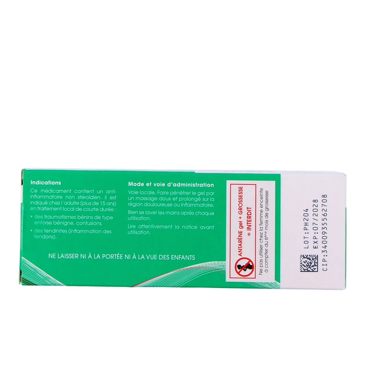 Antarene Gel 5% - Vue 3