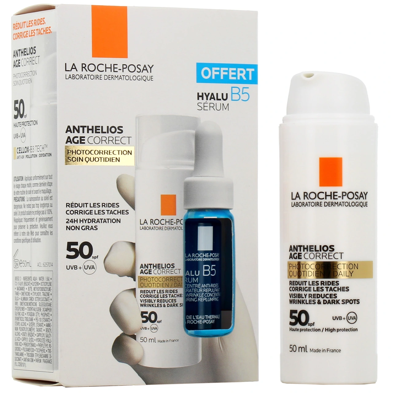 Anthelios Age Correct Soin Solaire Anti-Age SPF 50 - Vue 4