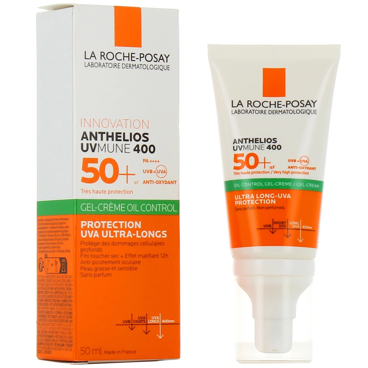 Anthelios UVMune 400 Gel-Crème Oil Control SPF 50+ - Vue 2