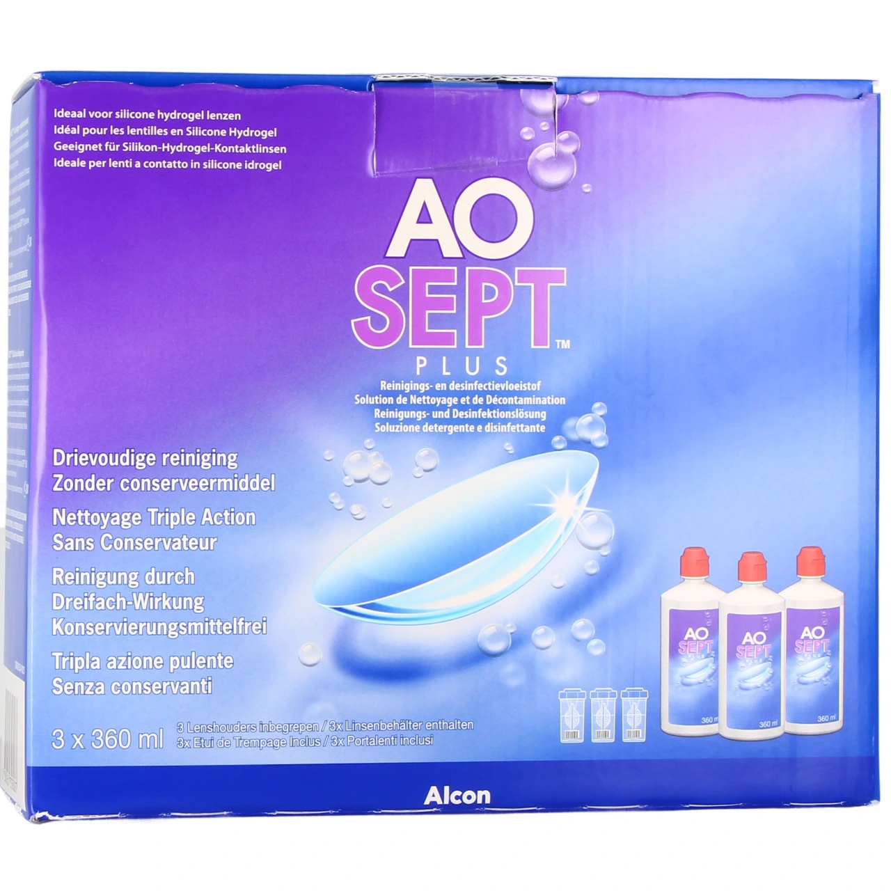 Aosept Plus Solution Lentilles - Vue 4