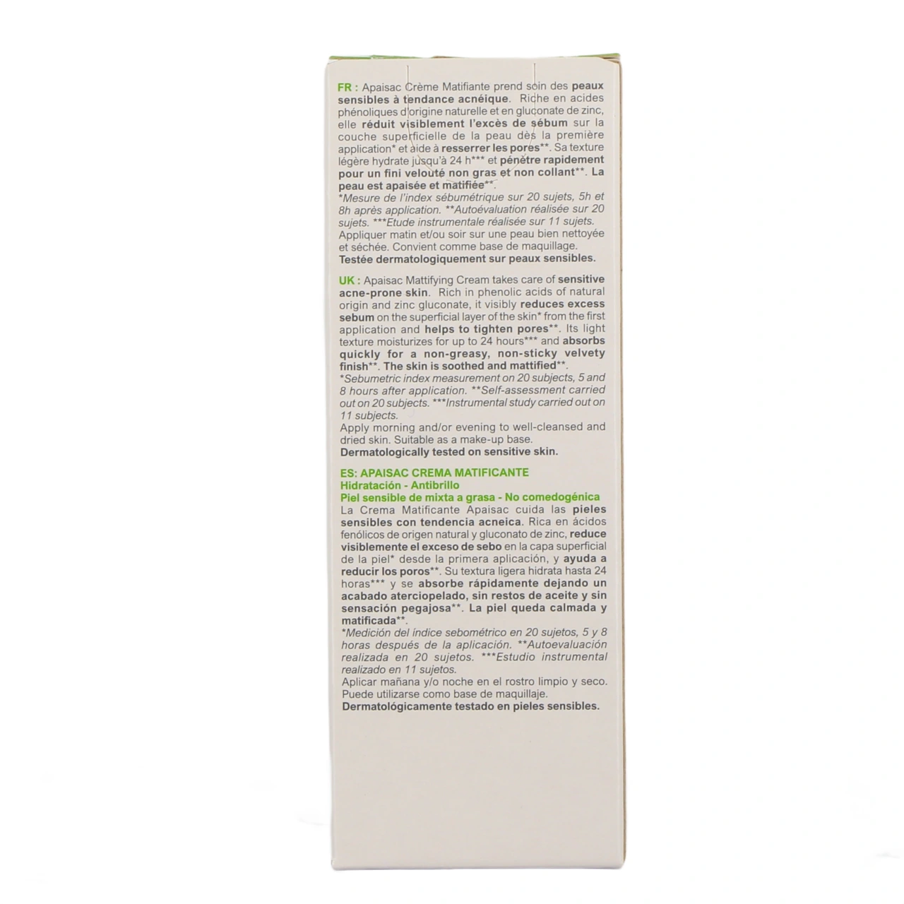Apaisac Biorga Crème matifiante - Vue 3