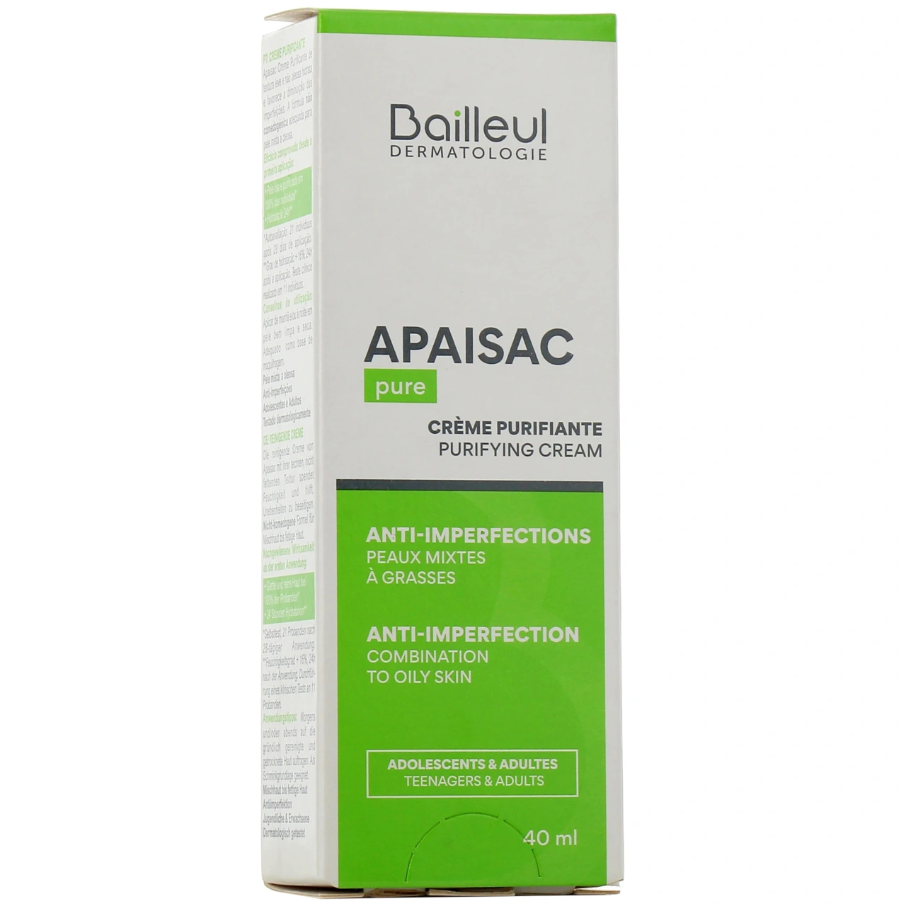 Apaisac Biorga Crème Purifiante Anti-Imperfections - Apaisac Biorga