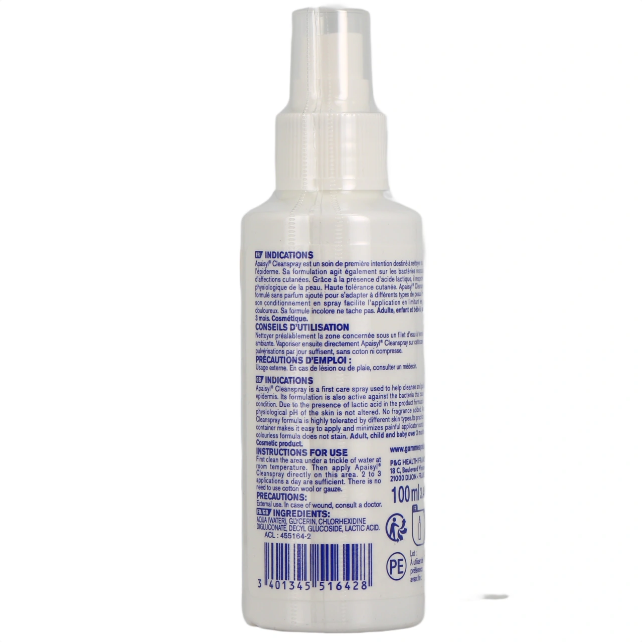 Apaisyl Cleanspray - Vue 3