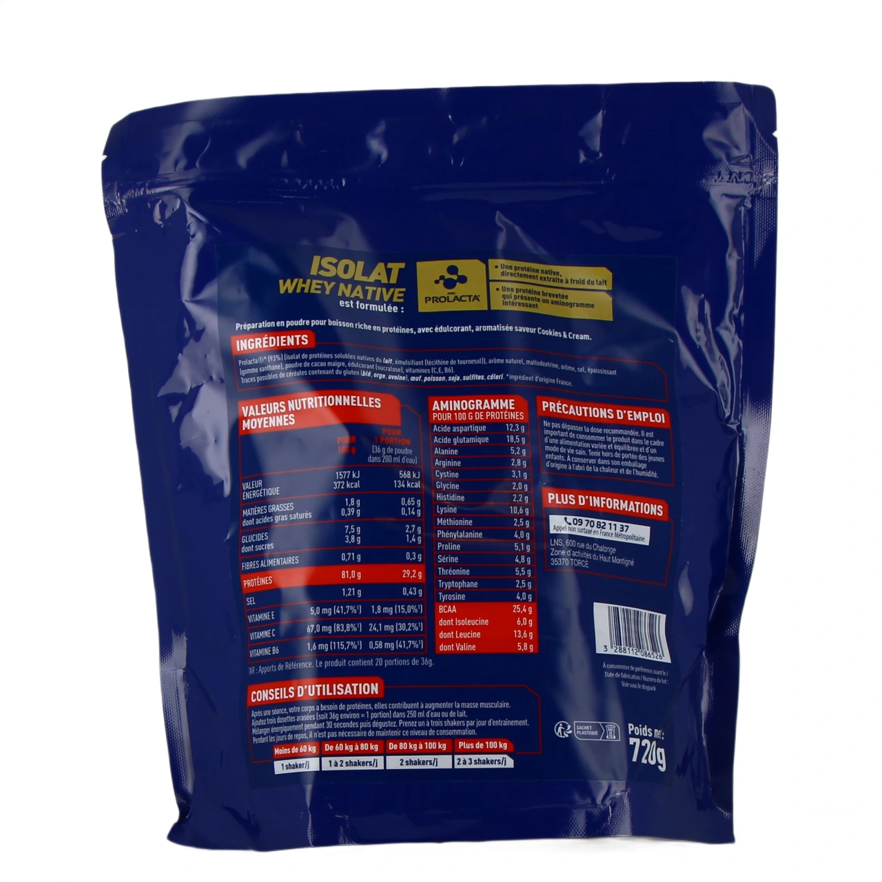 Apurna Isolat Whey Native - Vue 6