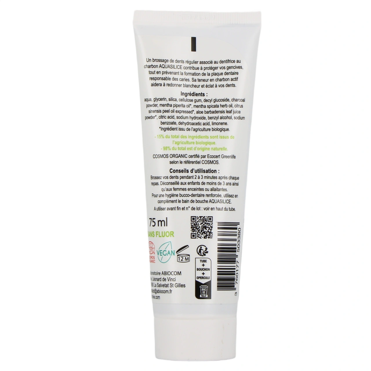 Aquasilice Dentifrice - Vue 6