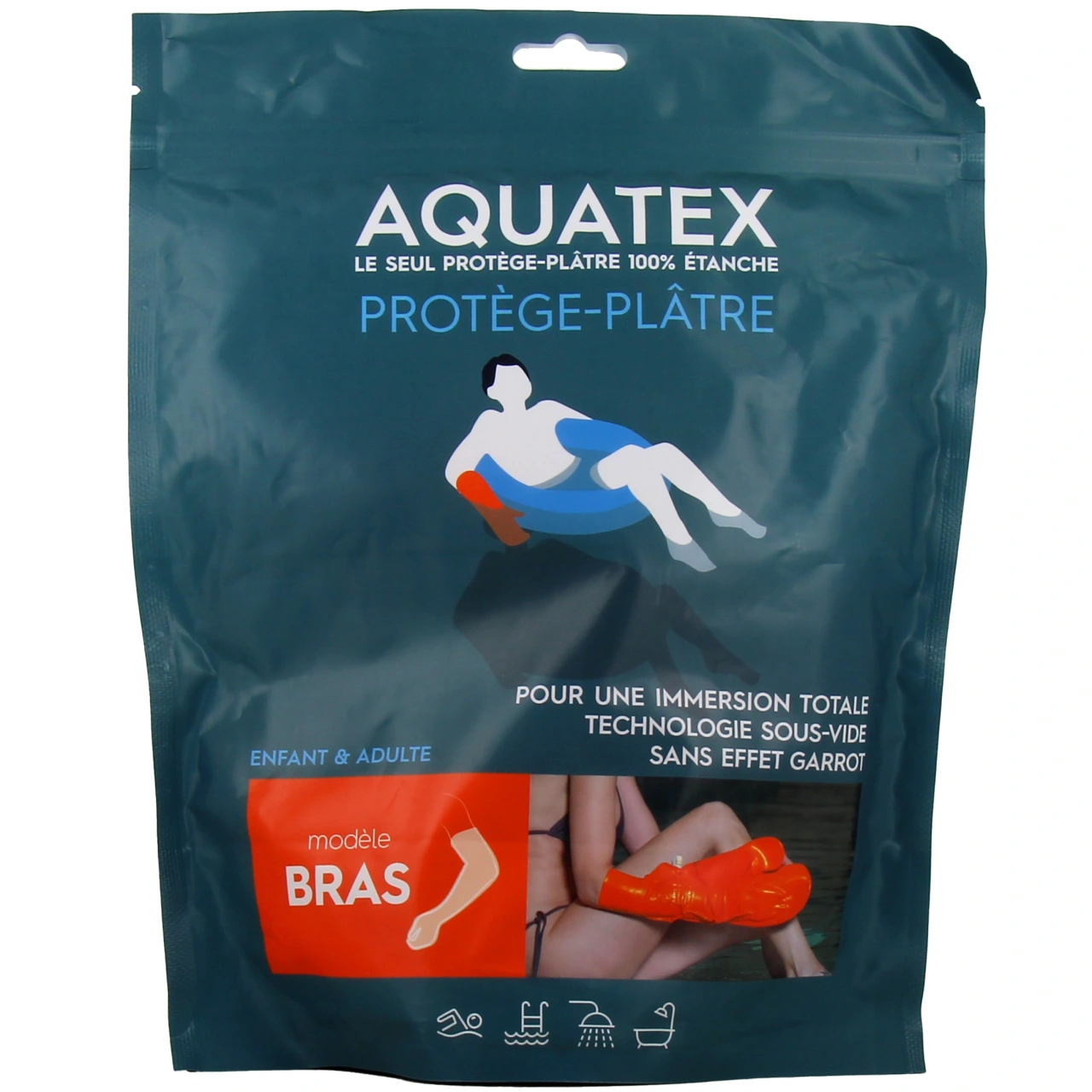 Aquatex demi bras protège-plâtre - Biomedix