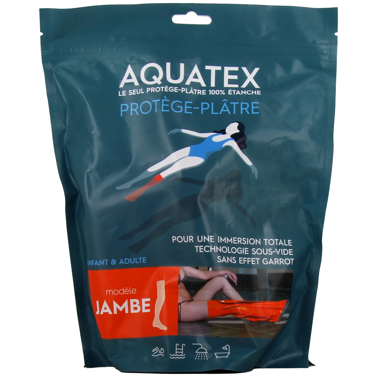 Aquatex demi jambe protège-plâtre - Biomedix