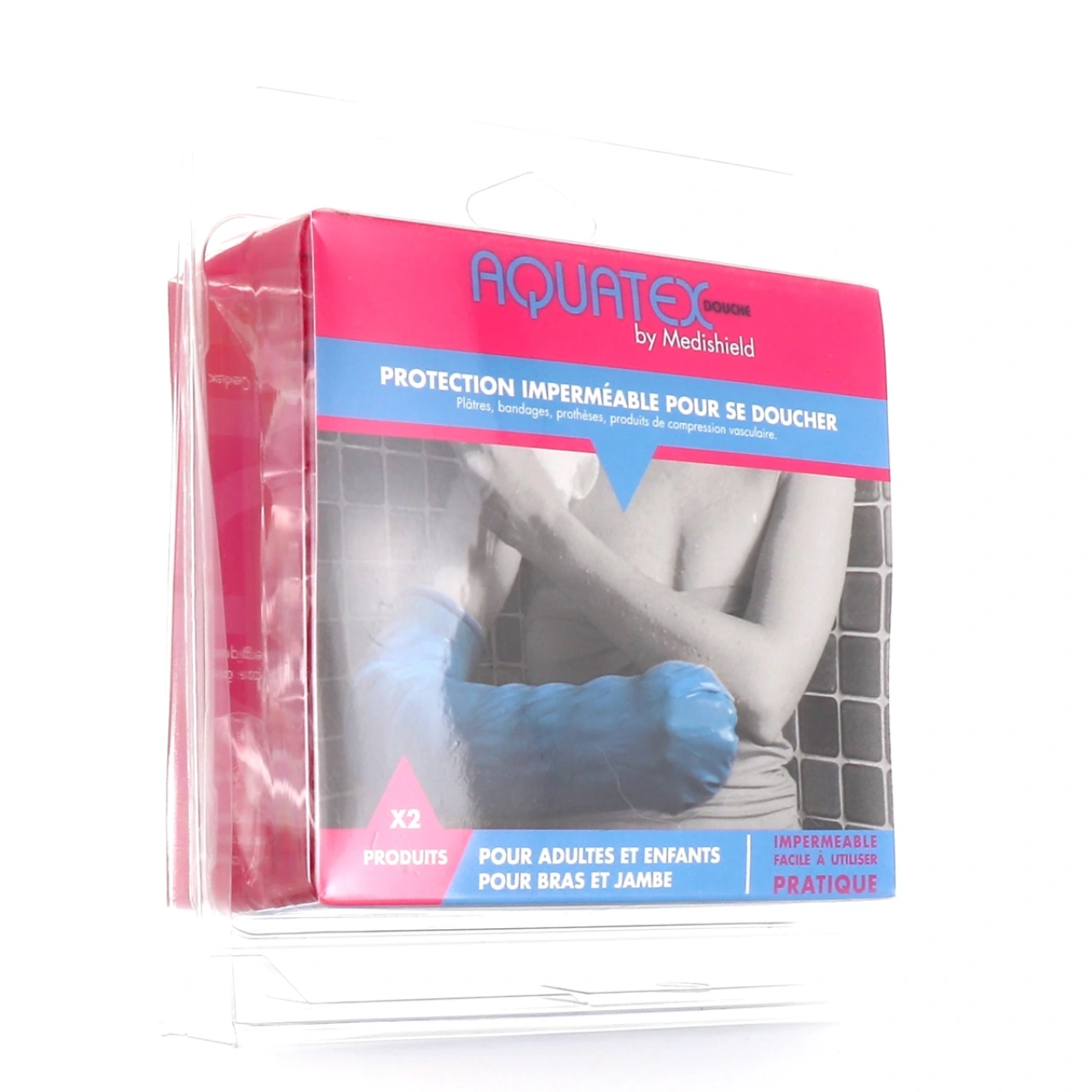 Aquatex Douche Protection Imperméable Bras et Jambe - Vue 3
