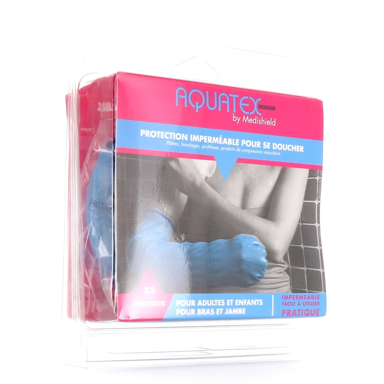 Aquatex Douche Protection Imperméable Bras et Jambe - Vue 5