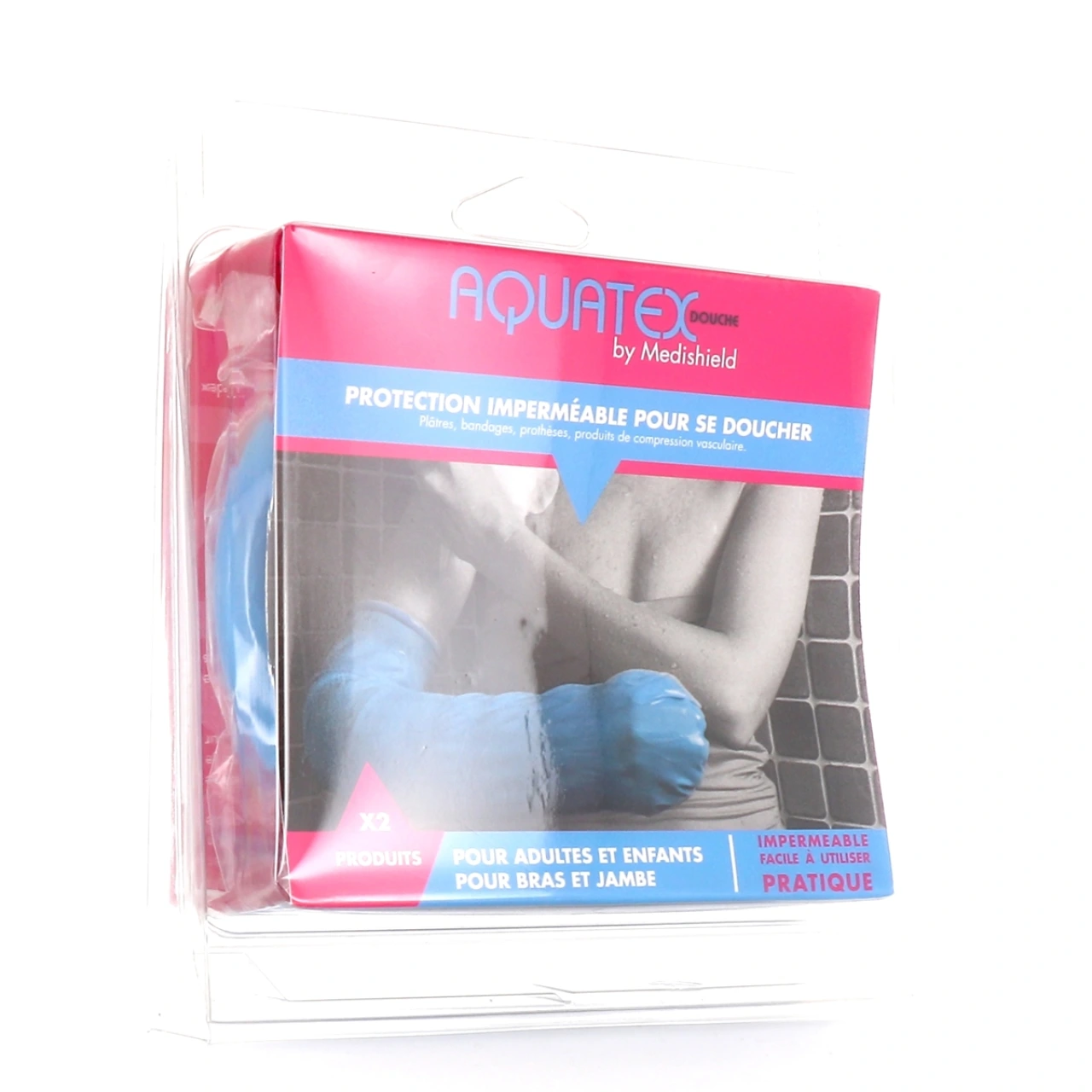 Aquatex Douche Protection Imperméable Bras et Jambe - Vue 7