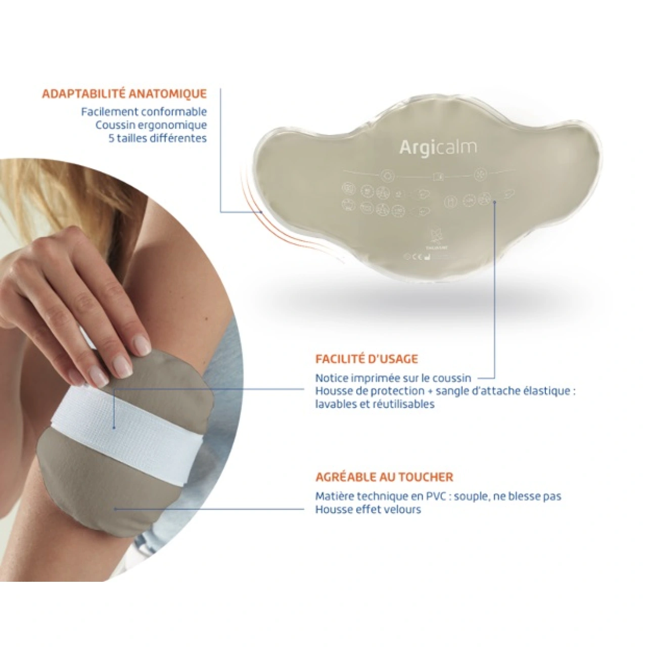 Thuasne Argicalm Coussin d'Argile Thermique Réutilisable - Vue 5